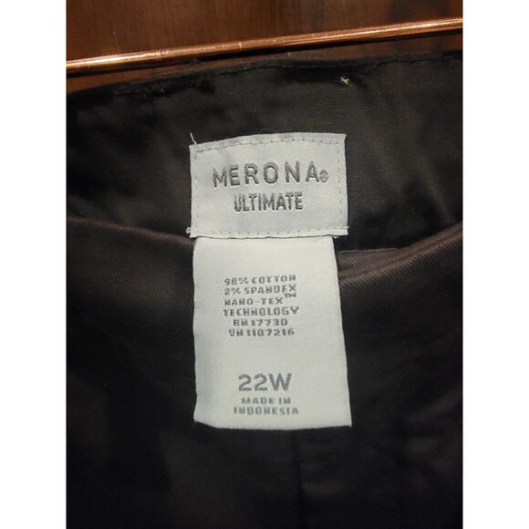 Merona Women's Brown Boot Cut Pants - Picture 2 of 2